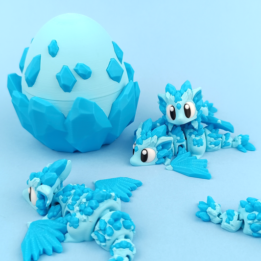 Crystal Dragon W/ Egg