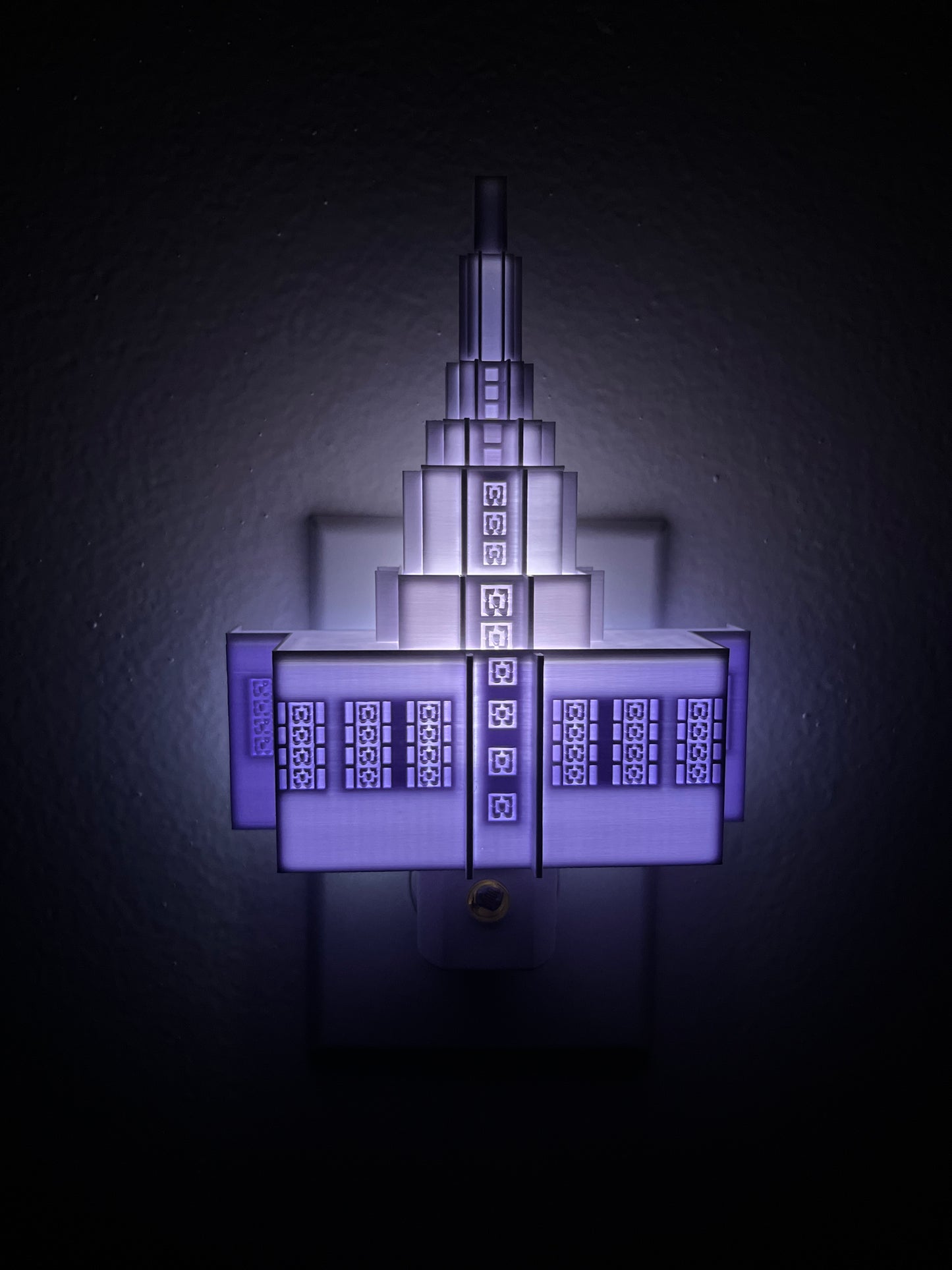 Idaho Falls Idaho Temple Night Light