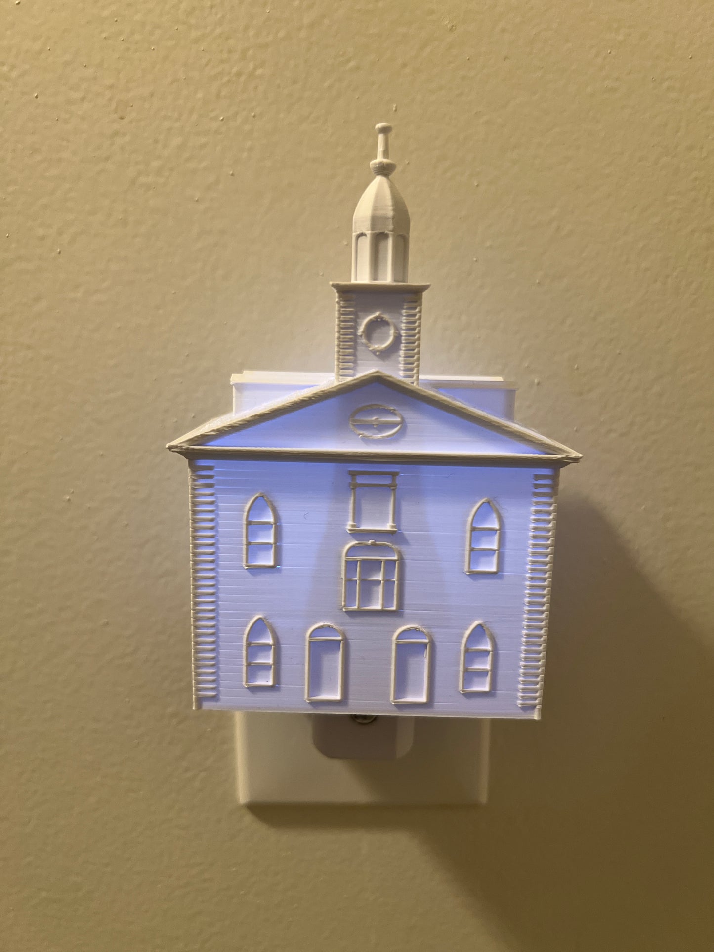 Kirtland Ohio Temple Night Light