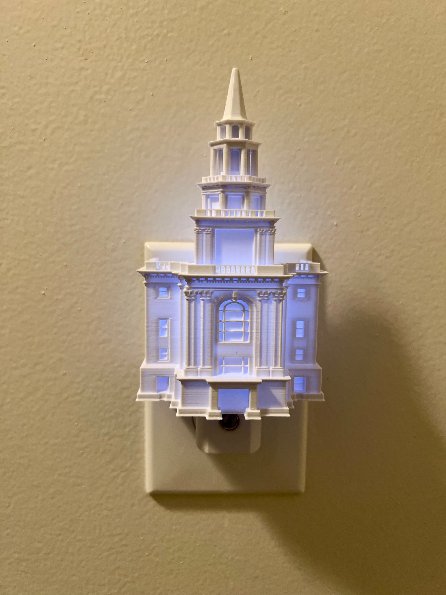 Philadelphia Pennsylvania Temple Night Light