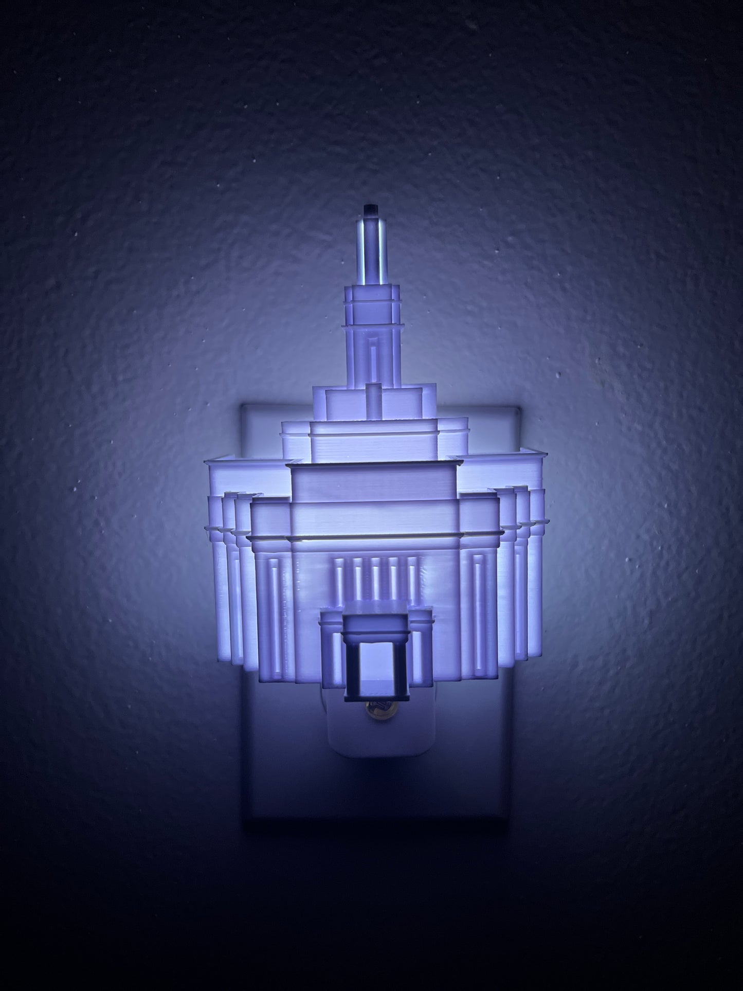 Quetzaltenango Guatemala Temple Night Light